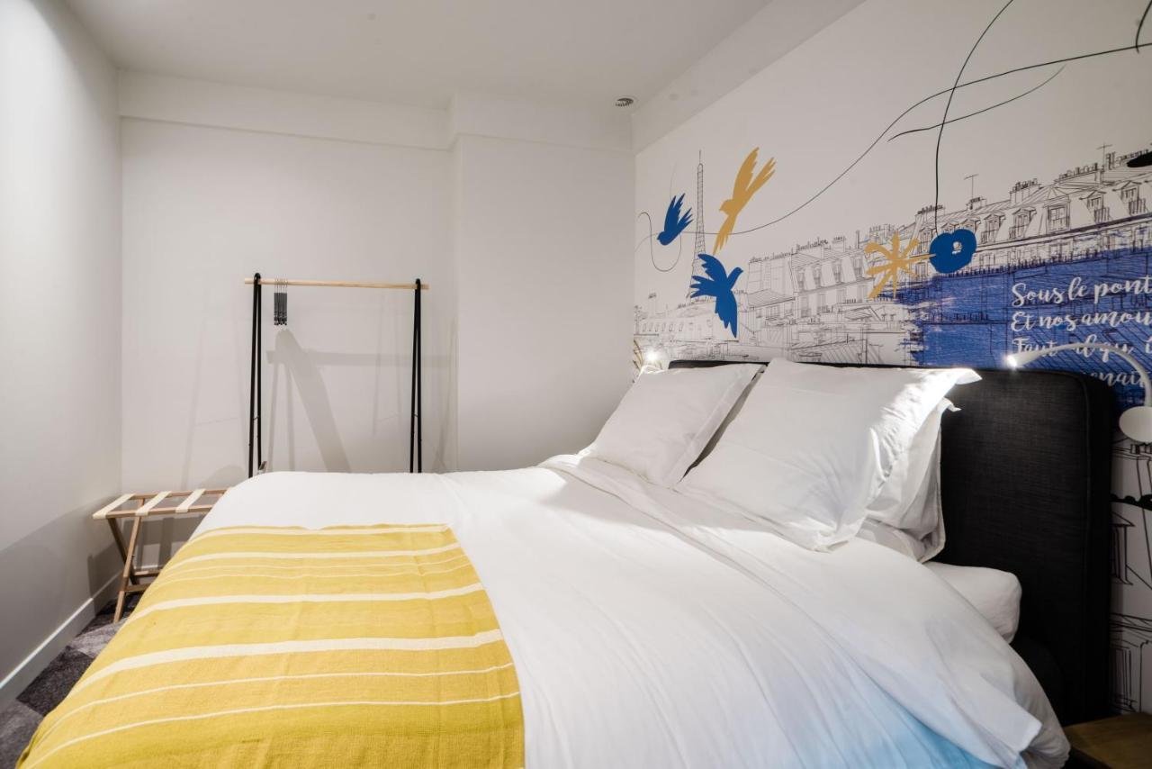Suite Apollinaire : Au Coeur De La Rive Gauche, Neuf, Design, 2/4 Personnes Paris Bagian luar foto